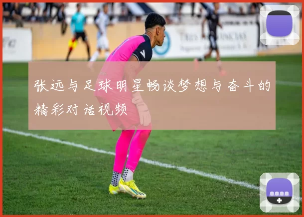张远与足球明星畅谈梦想与奋斗的精彩对话视频