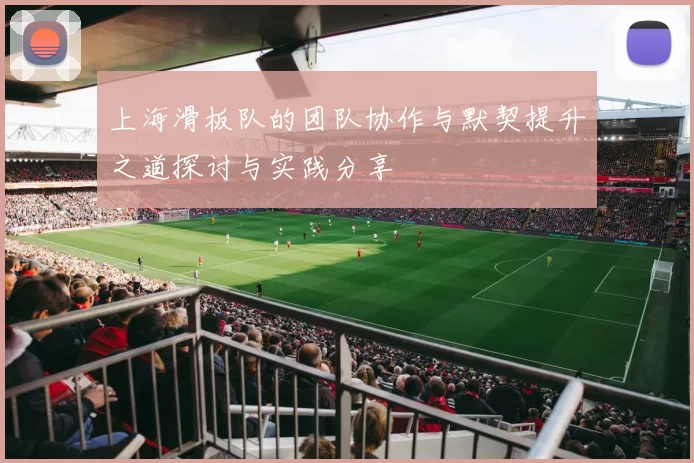 上海滑板队的团队协作与默契提升之道探讨与实践分享