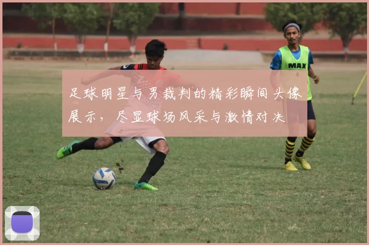 足球明星与男裁判的精彩瞬间头像展示，尽显球场风采与激情对决