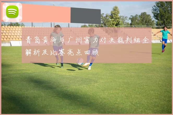 青岛黄海与广州富力对决裁判组全解析及比赛亮点回顾